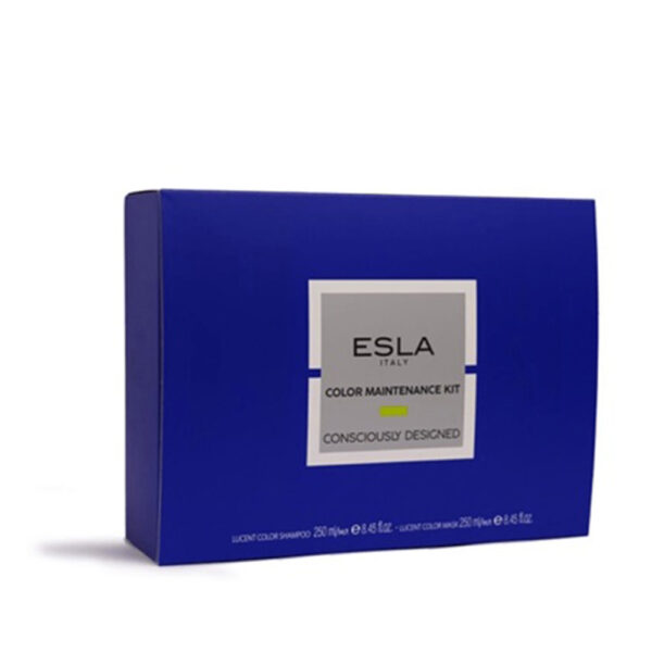 "ESLA ITALY COLOR MAINTENANCE KIT LUCENT COLOR SHAMPOO, LUCENT COLOR MASK 250ML+250ML  "